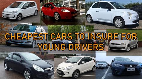 what are the cheapest cars to insure for young males